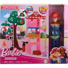 Barbie Игровой набор пожарная HRG55