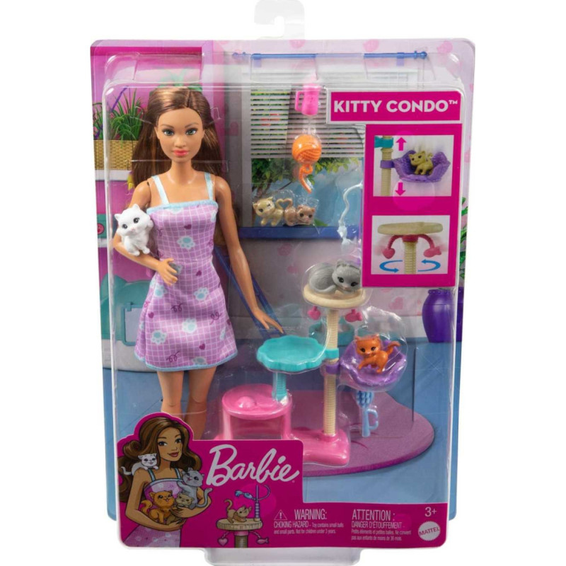 Barbie Kitty Condo кукла HHB70