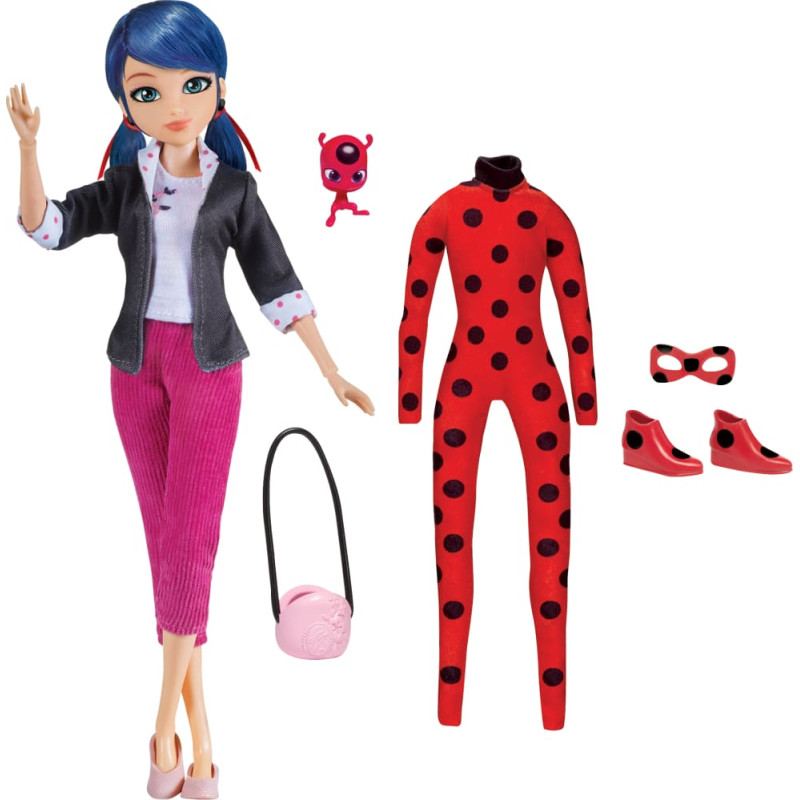 Miraculous Role Play Accessories SUPER SECRET MARINETTE W/ LADYBUG OUTFIT, 50355