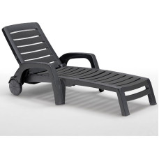 Bica Шезлонг Riva серый