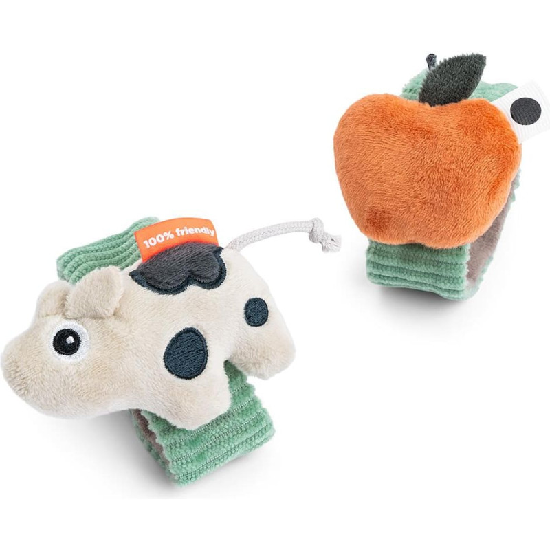 Done By Deer погремушка 2-pack Dotti Green