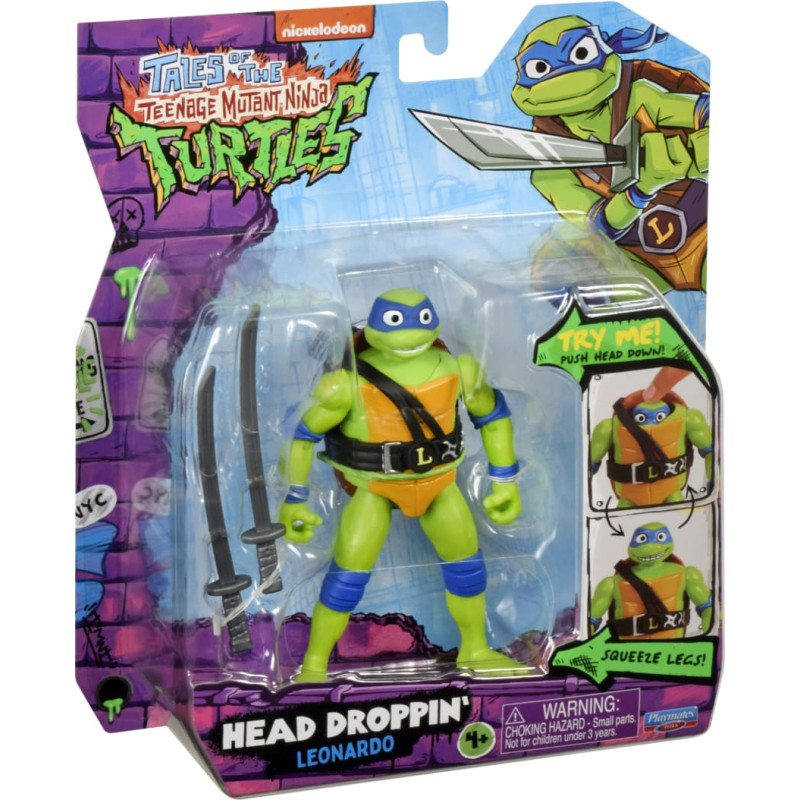 Tmnt figure Head Dropping Leo, 83304