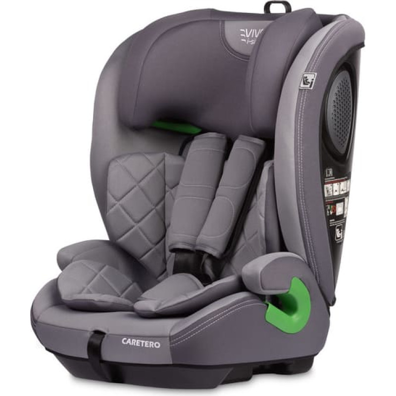 Caretero Автокресло VIVO I-SIZE GREY (76-150)