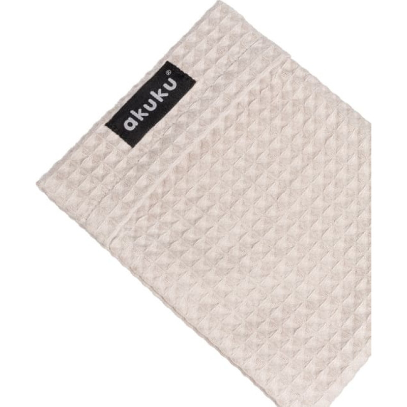 Akuku A0633 HOT WATER BOTTLE CHERRY STONES 13 X 16 CM BEIGE