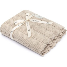 My Memi Bambusa Pleds 80х100 Light Beige - Feather