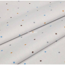 Ingvart Smart Bed простыня на резинке "Colored stars on a grey background" 72\120 Cm