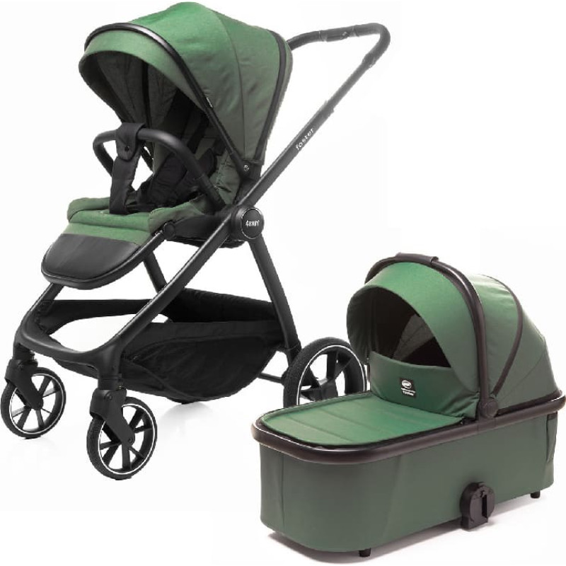 4Baby 4 BABY W&oacute;zek uniwersalny FOSTER 2w1 GREEN