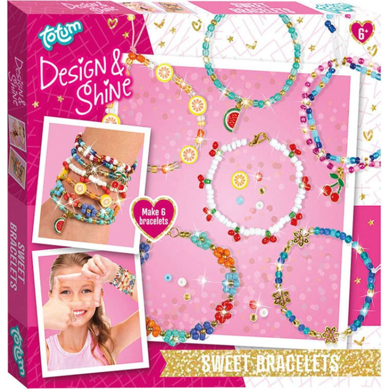 Totum creative set Design & Shine Sweet Bracelets, 28210