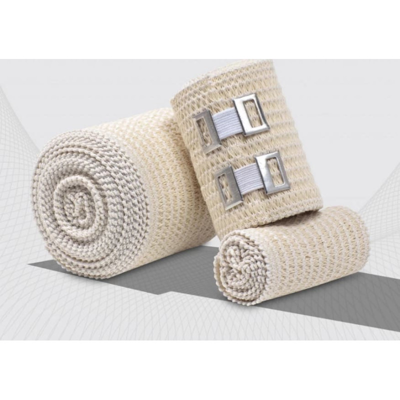 Tonus Elast 9512 Медицинский эластичный бинт (ленточный), средней растяжимости, ширина 100 мм, длина 1.5м