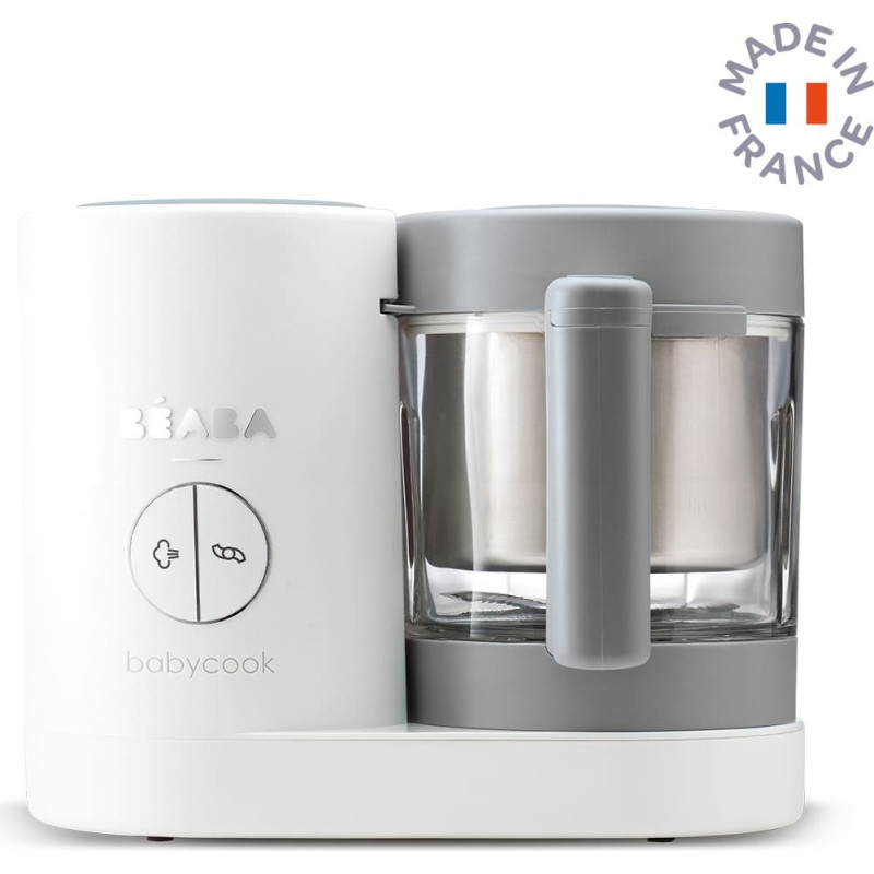 Beaba / Red Castle Tvaicētājs blenderis BABYCOOK NEO GREY WHITE