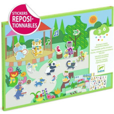 Djeco Толстые наклейки - Фанфары