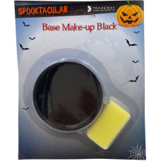 Näovärv svammiga, must