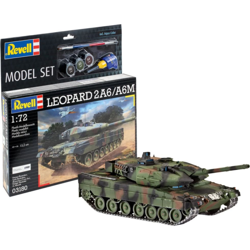Revell Набор моделей: собери и раскрась Leopard 2A6/A6M