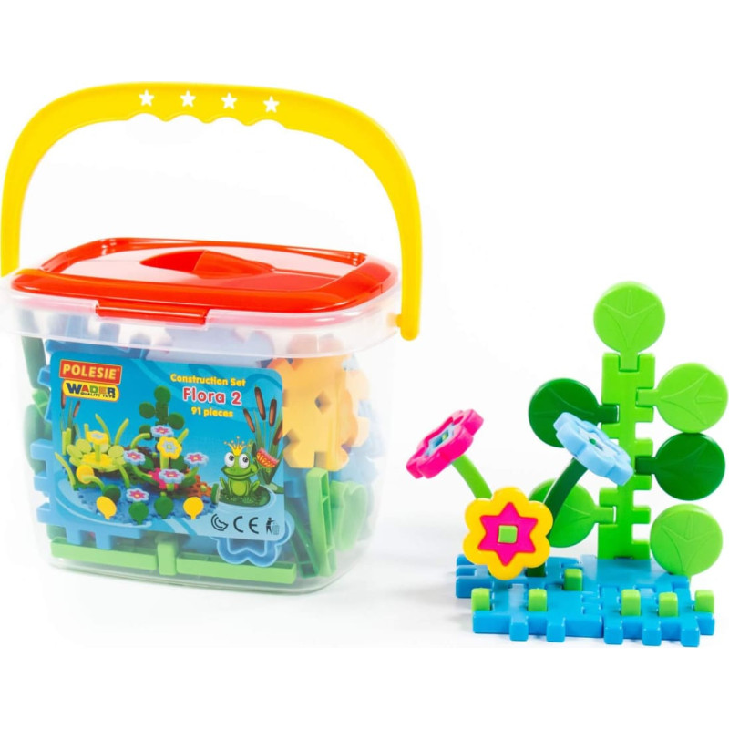 Polesie Конструктор-кубики 91 эл.