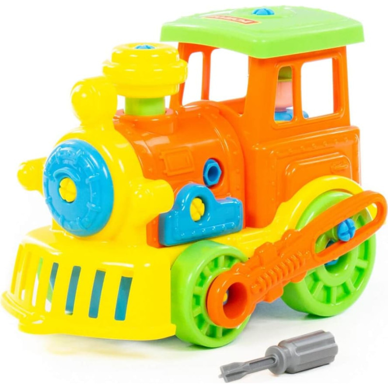 Polesie Конструктор Паровоз большой 48 эл. 71255