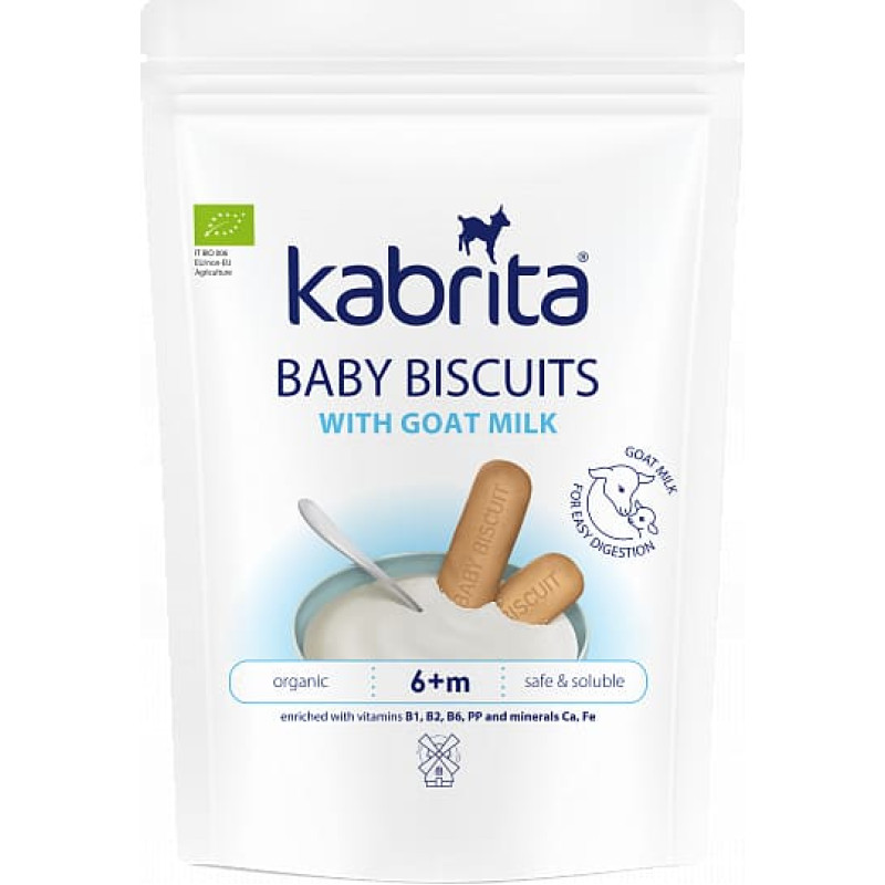Kabrita Детское печенье Kabrita&reg; с козьим молоком для детей с 6 месяцев, 115 г