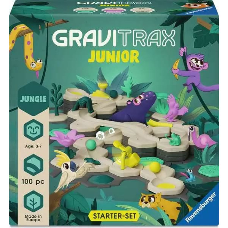 Ravensburger GraviTrax Junior стартовый набор L Jungle 3+