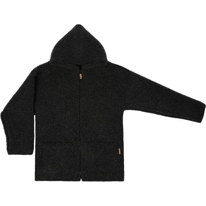 Wool coat for women Zoya Nevada XL anthracite