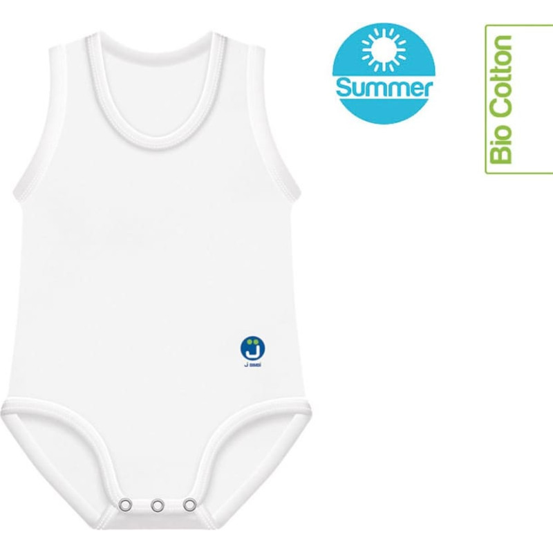 Growing body Bio Cotton Summer 0-36m white
