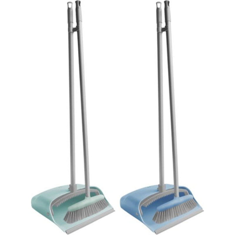 York Совок для мусора со щеткой и ручкой QUICK складной