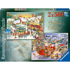 Ravensburger Пазл 2&times;500 эл. Рождественская коллекция
