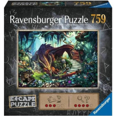 Ravensburger Пазл Escape, 759 деталей: Дракон