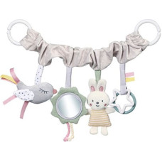 Babyono B.O.1578 Zabawka edukacyjna - zawieszka do wózka i fotelika NATURE