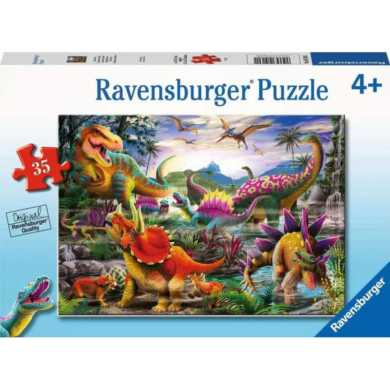 Ravensburger Пазл 35 элементов Террор Ти-Рекса