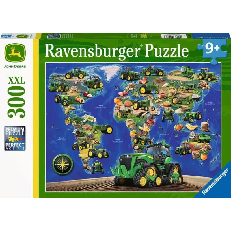 Ravensburger Пазл 300 элементов Мир John Deere