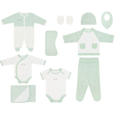 Newborn romper set 10pcs Bear with me Beige