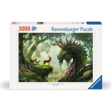 Ravensburger Пазл 3000 Пробуждение лесного дракона