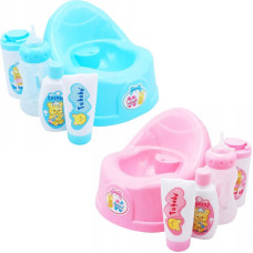 NOCNIK Z AKCESORIAMI DLA LALKI 2 KOLORY