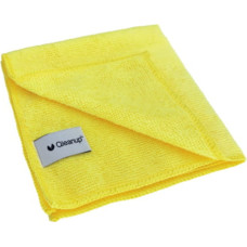 Qleanup Салфетки из микрофибры 250 г/м&sup2;, 30x30 см, 10 шт., QLEANUP, желтый цвет.