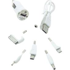 Bottari Автомобильное зарядное устройство для телефона с 6 адаптерами для разных моделей 12V "CHARGER-X5"