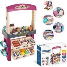 Woopie – игрушечный супермаркет с мороженым и сладостями, свет, звук + 55 аксессуаров