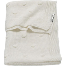 Meyco Baby Bērnu pleds Blanket Knots Offwhite 75x100cm