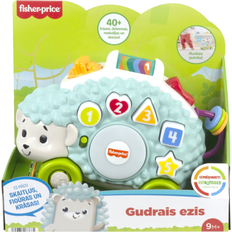 Fisher Price Интерактивный Ёжик (на латышском языке)