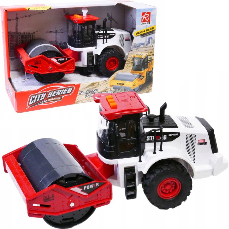 POJAZD BUDOWLANY WALEC ŚWIATŁO I DŹWIĘK