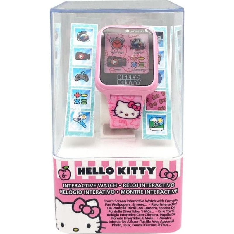 Kids Euroswan - Akcesoria Licencyjne INTERACTIVE WATCH HELLO KITTY