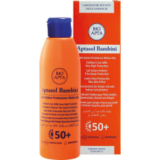 Bioapta Aptasol Bambini 50+ (детское молочко с очень высокой степенью защиты SPF 50+) 125 мл