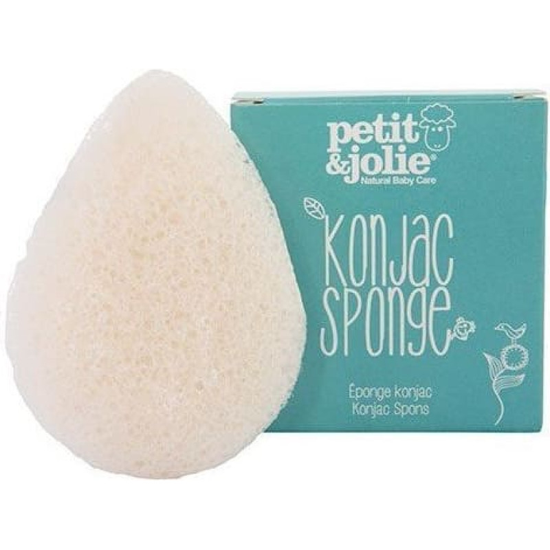Petit And Jolie растительная губка для купания младенцев