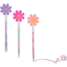 Trendhaus Гелевая ручка с меняющимися цветами &ndash; Цветок (1 шт., 3 дизайна)