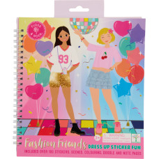 Floss & Rock Dress Up Sticker Fun, Fashion Friends at a birthday