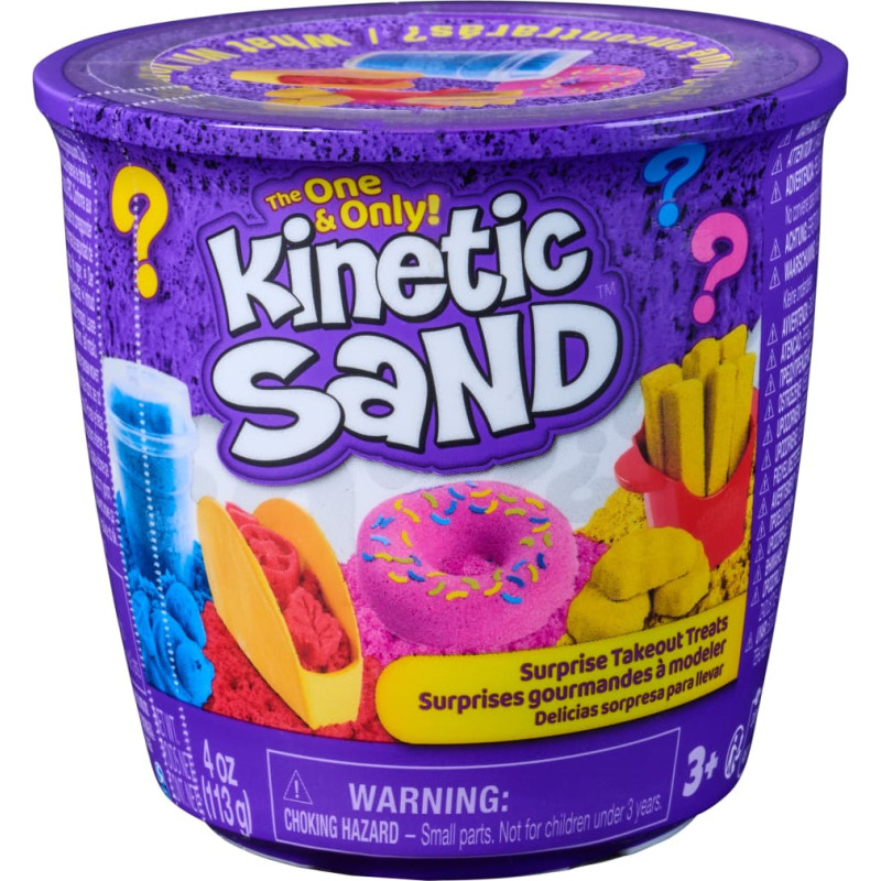 Kinetic Sand в закрытой упаковке  Tasty Treats Surprise