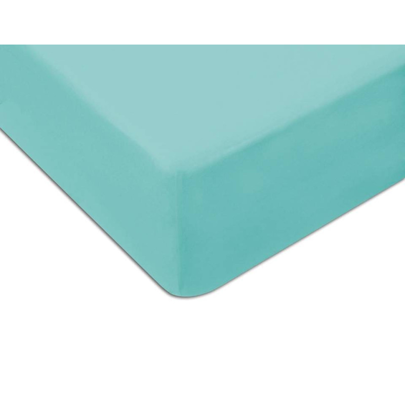 Miniania ūdensnecaurlaidīgs jersey palags, 140 × 70 cm, tirkīza