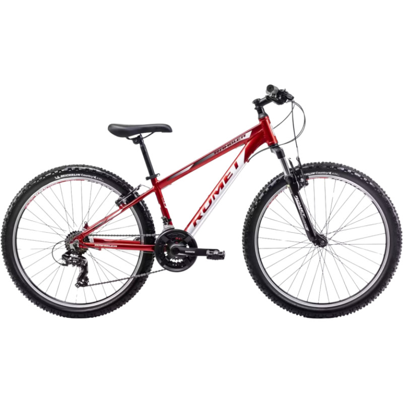 Romet Детский велосипед ROMET Rambler R6.1, 26" 17" M, красно-бело-серый