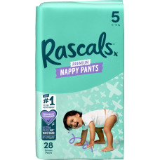 Rascal And Friends RASCALS diapers-pants, size 5, 13-18 kg., 28 pcs.