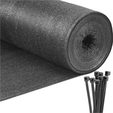 Springos Затеняющая сетка светлый антрацит 185 г/м&sup2; 1.7 x 10 м SN0068