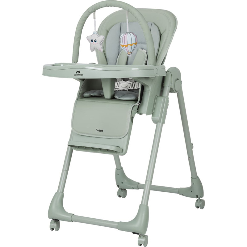 Детский стульчик для кормления Carrello Lotus CRL-12101, Noa Green