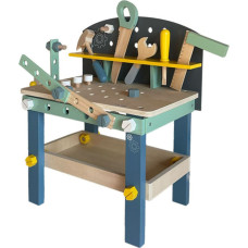 Koala Games G2595 Wooden Workbench With Accesories